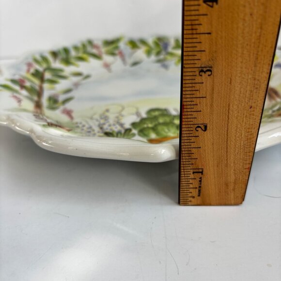 Dario Farrucci Ma Maison Dinner Plates Tabletops Unlimited Hand Painted Plates S - Picture 8 of 8